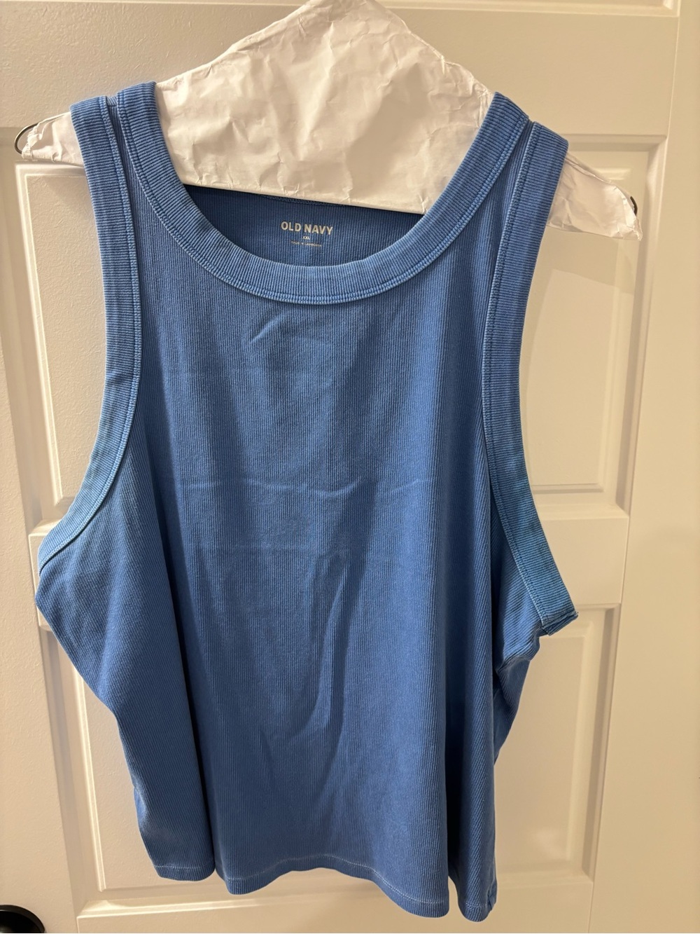 Old Navy Vintage Blue Ribbed Tank Top